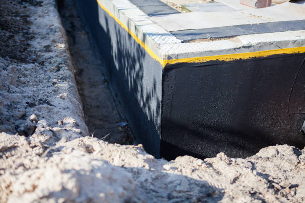 Professional Interior Drainage System technician working in Allendale, MI